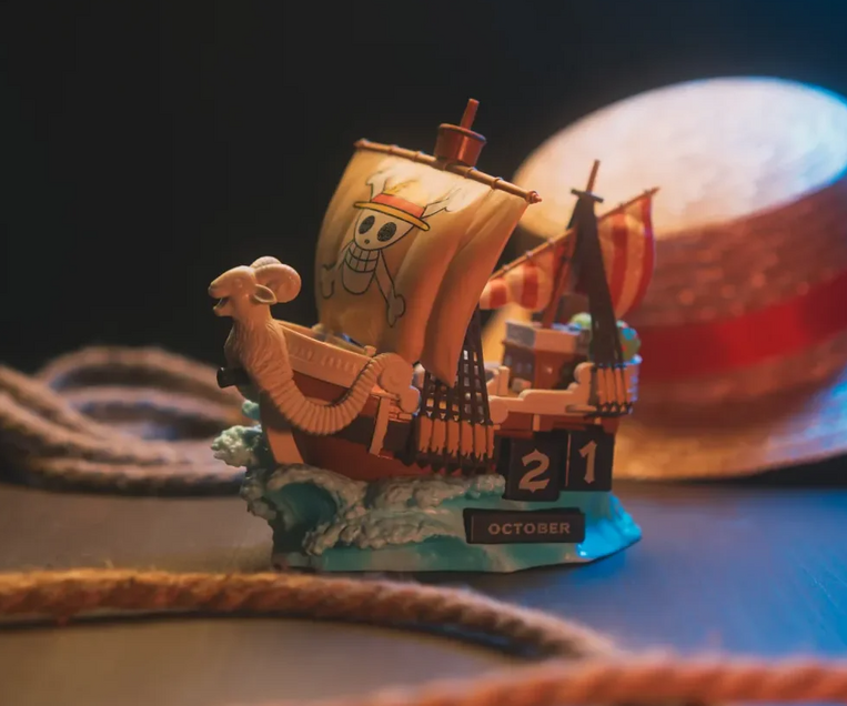 One Piece Going Merry 3D Perpetual Calendar - CP3D22