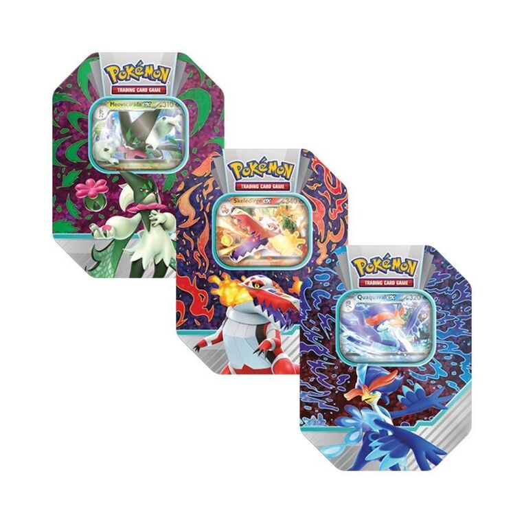 Pokemon Paldea Partners ex Fall Tin - POK852978