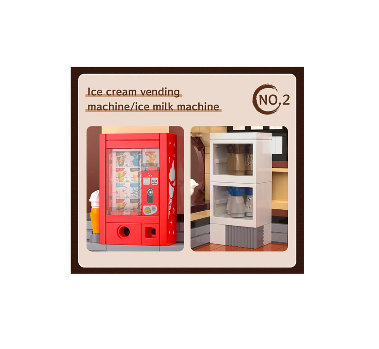 CaDA Japanese Bathroom 1:30 Bricks - 402941