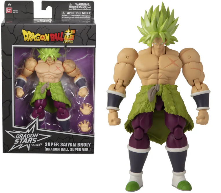Dragon Ball: Dragon Stars Action Figure: Super Saiyan Broly 17cm - BA36190