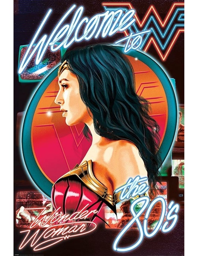 DC Comics Wonder Woman 1984 Poster Pack Welcome To The 80s 61 - PP34639