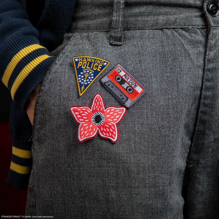 Stranger Things Set of 7 patches Hawkins - CR2280