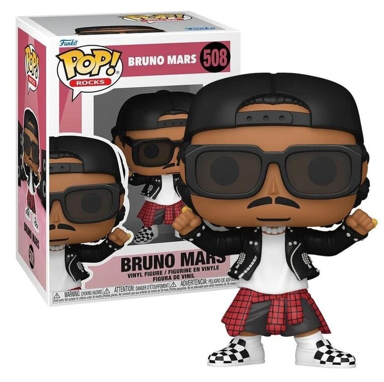 Funko POP! Rocks: Bruno Mars - Bruno Mars (APT.) #508 Figure