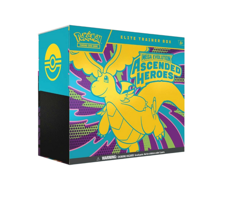 Pokemon TCG Mega Evolution: Ascended Heroes - Elite Trainer Box - POK103151