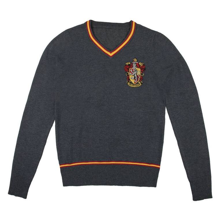 Harry Potter - Gryffindor Grey Knitted Sweater - CR1511