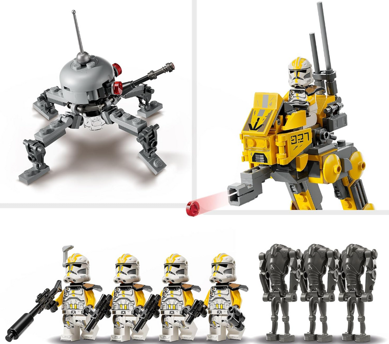 LEGO Star Wars 327th Star Corps Clone Troopers™ Battle - 75431