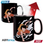 One Piece - Mug Heat Change - 460 ml (ceramic) - Luffy & Ace - ABYMUGA443