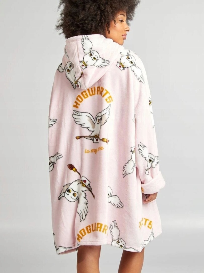 Harry Potter Hedwig Fleece Winter Poncho - AYM-225HP-SPAD