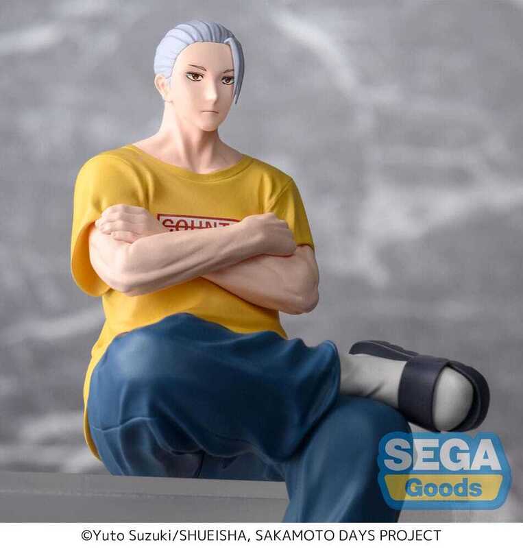 Sakamoto Days PM Perching PVC Statue Taro Sakamoto Serious Ver. 14 cm - SEGA45420