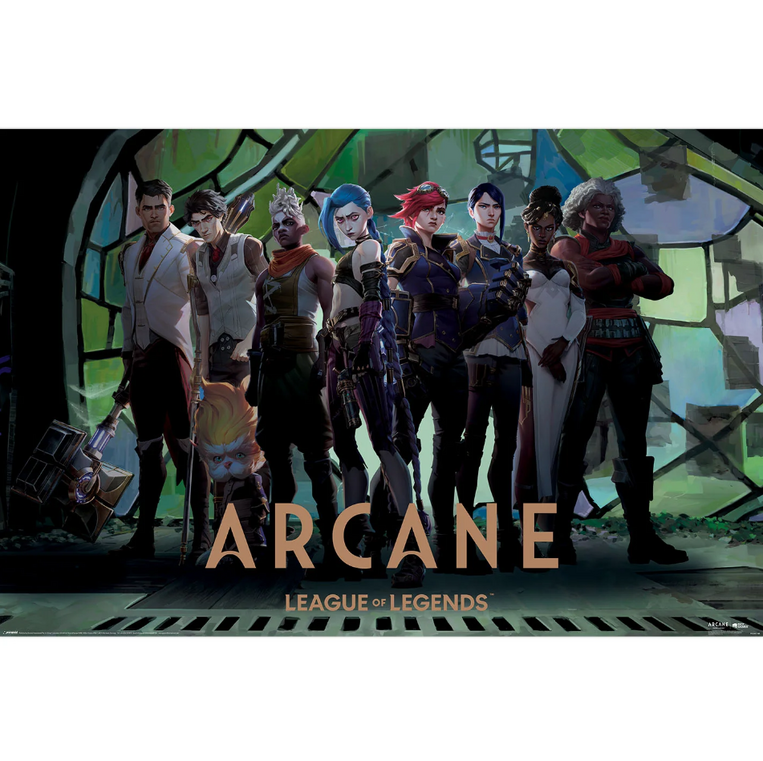 Arcane (Characters In Zaun Arcade) 61x91.5cm Maxi Poster - PP2401784
