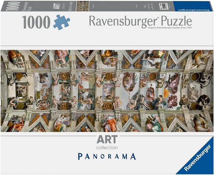 Ravensburger Παζλ 1000 τεμ.  Καπέλα Σιστίνα - 12000042