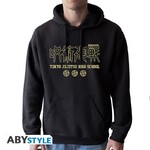 Jujutsu Kaisen Hoodie "Tokyo Jujutsu High" Man Without Zip Black - ABYSWE086