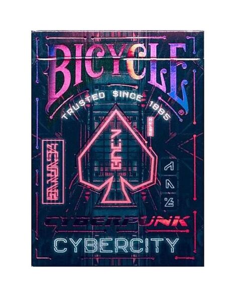 Bicycle Cyberpunk Cybercity Τράπουλα - 10026668