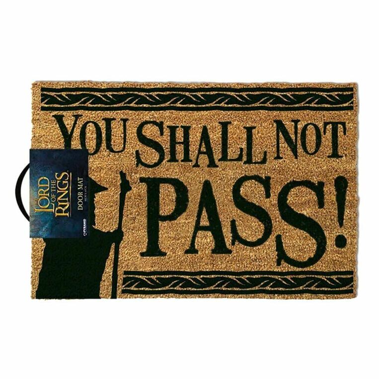 Lord of the Rings Doormat You Shall Not Pass 40 x 60 cm - GP85071