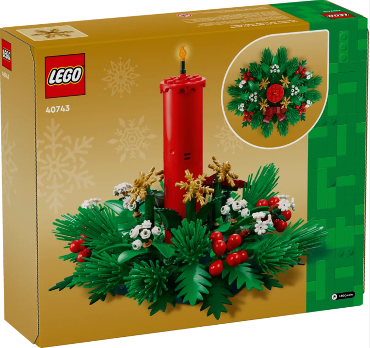 LEGO Christmas Table Decoration - 40743
