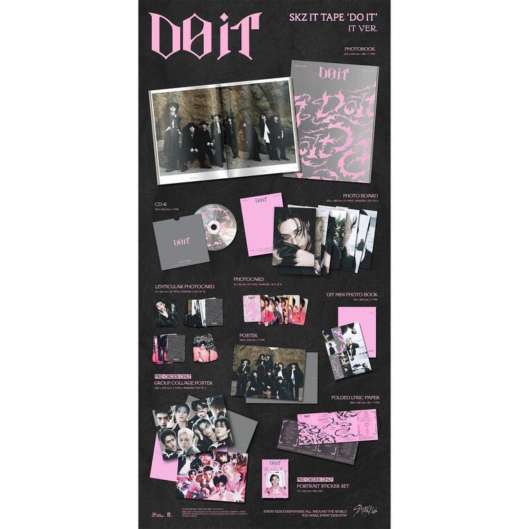 K-Pop Stray Kids Skz It Tape (Do It) - JYPK2120