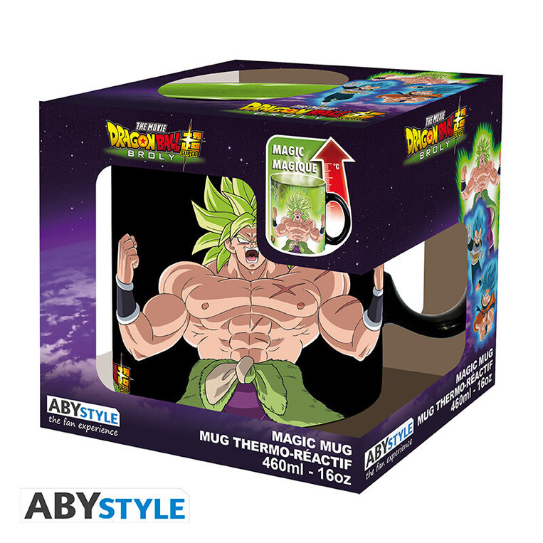 Dragon Ball Broly Mug Heat Change 460ml gogeta & broly - ABYMUGA441
