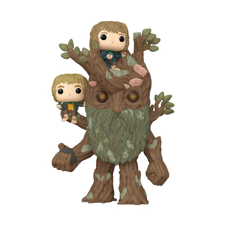 Funko Pop! Movies: The Lord of the Rings - Treebeard with Mary & Pippin #1579 Vinyl Figure