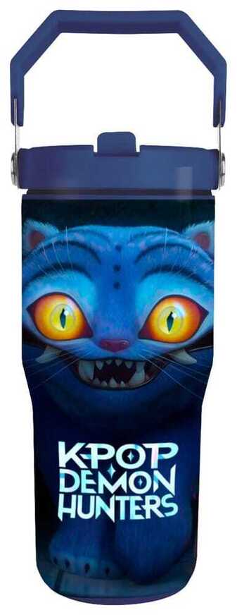 KPop Demon Hunters Stainless Steel tumbler Derpy Tiger 600 ml - MDB2511454
