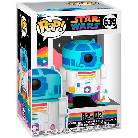 Funko POP! Star Wars: Pride 2023 - R2-D2 #639 Figure