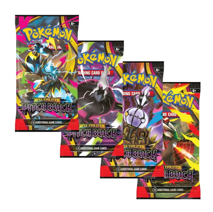 Pokemon TCG Mega Evolution: Pitch Black - Booster Pack (10 cards) - POK104251-1