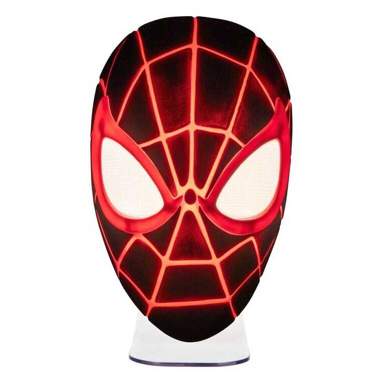 Marvel Spider-Man 3D LED Light Miles Morales Mask - PP14323SPMVN