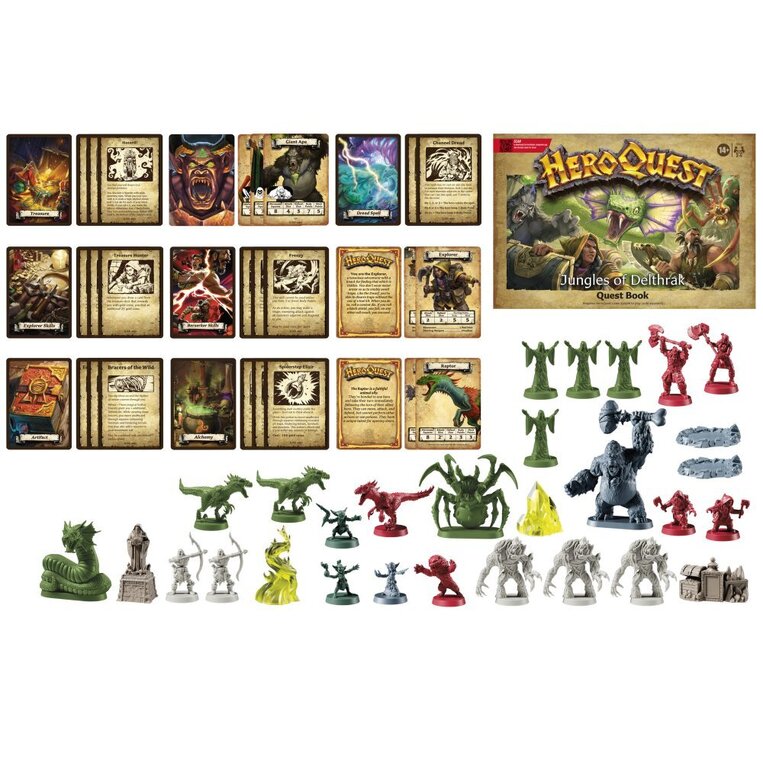 Επέκταση HeroQuest: Jungles of Delthrak Quest Pack - F9907
