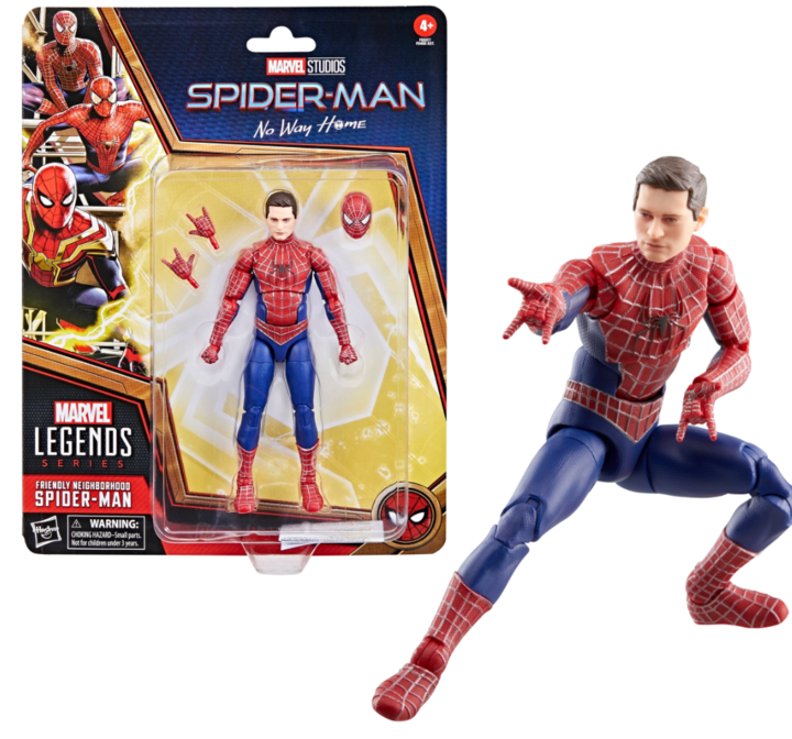 Spider-Man: No Way Home Marvel Legends Action Figure Friendly Neighborhood Spider-Man 15 Cm - F6507