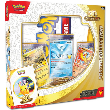 Pokémon TCG 30th Celebration Poster Collection - POK104671