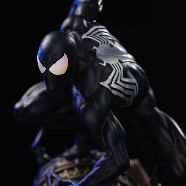 Marvel BDS Art Scale Statue 1/10 Spider-Man Black Costume 20 cm - IS33408