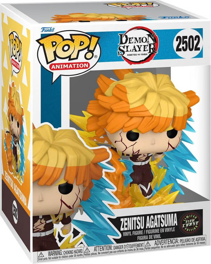 Funko Pop! Premium: Demon Slayer - Zenitsu Agatsuma #2502 Chase Vinyl Figure