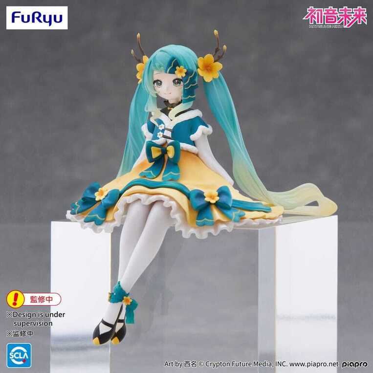 Hatsune Miku Noodle Stopper PVC Statue 2025 Chinese New Year Ver. 14 cm - FRYU50148