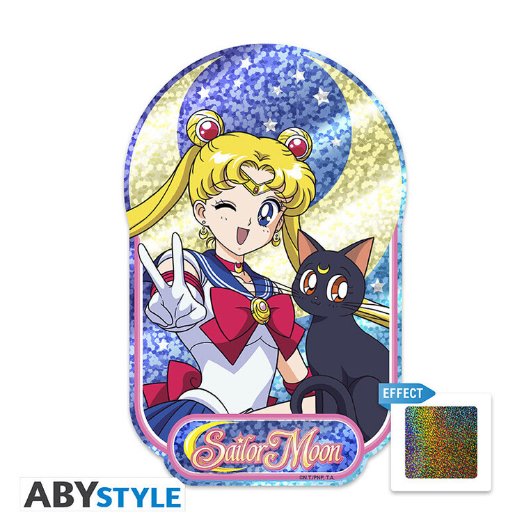 Sailor Moon Individual Vinyl Sticker Sailor Moon & Luna - ABYDCO915