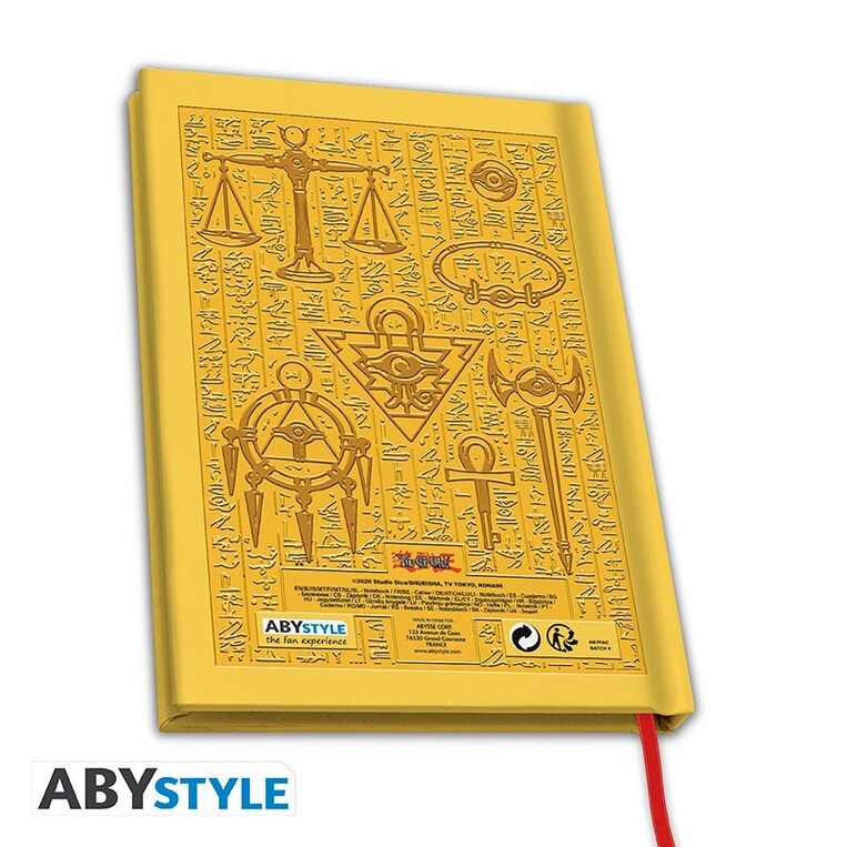 YU-GI-OH! - A5 Notebook "Millennium Items" - ABYNOT067