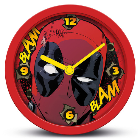Marvel Deadpool (BLAM BLAM) Desk Clock - GP85893