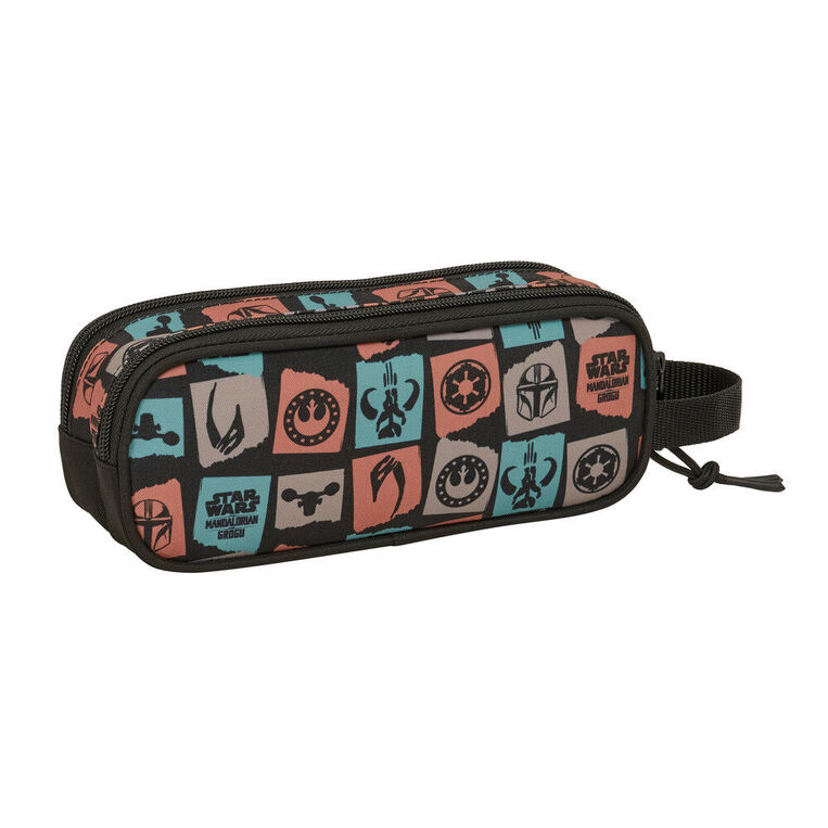 Star Wars Mandalorian & Grogu Double Pencil Case - KMN63257