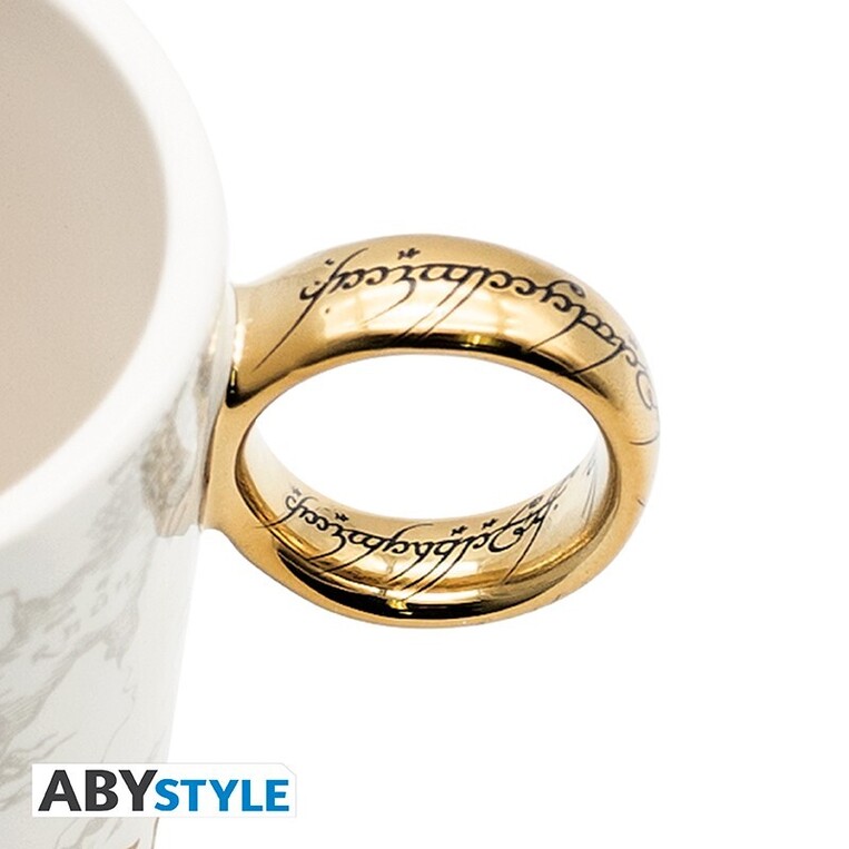 Lord Of The Rings One Ring Mug 3d Handle - ABYMUGA287