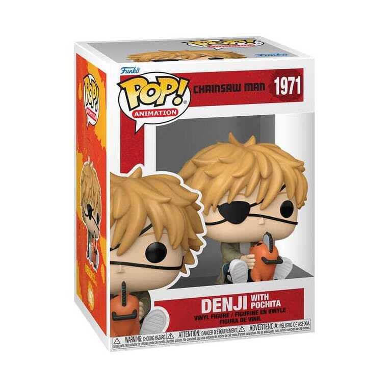 Funko POP! Chainsaw Man - Denji & Pochita Figure #1971