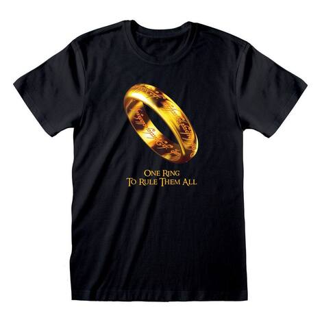 The Lord of the Rings T-Shirt One Ring To Rule Them All - LOR02319TSB