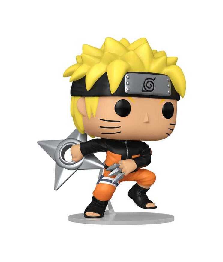 Funko POP! Naruto Shippuden - Naruto Uzumaki with Shuriken Figure #1843