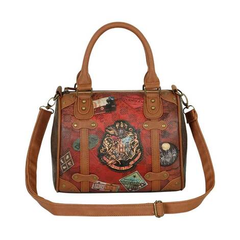 Harry Potter Brown Small Chest Handbag Railway - KMN36637