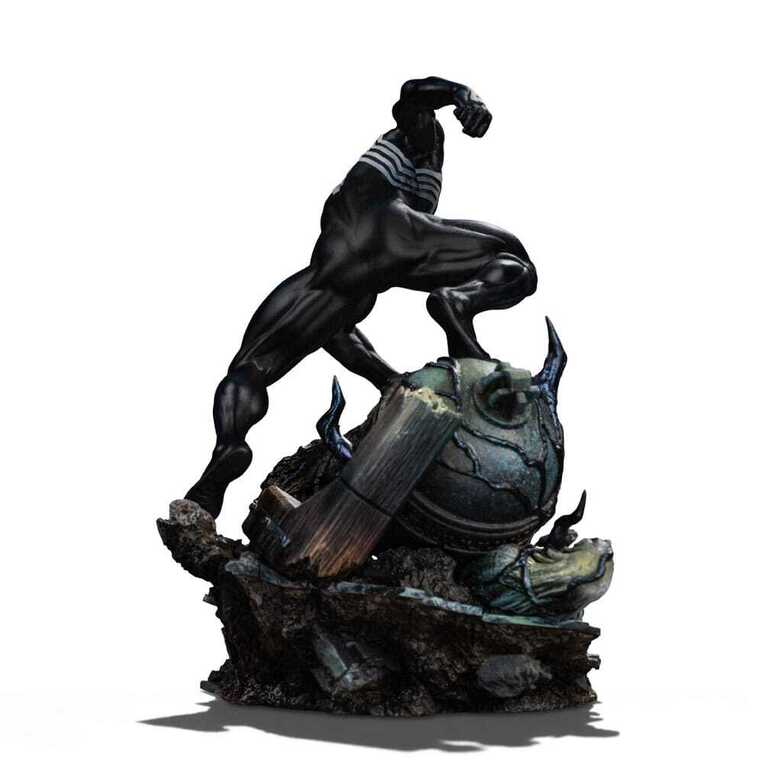 Marvel BDS Art Scale Statue 1/10 Spider-Man Black Costume 20 cm - IS33408