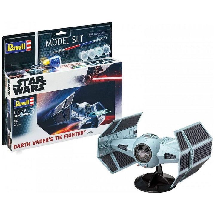 Star Wars - Darth Vader's TIE Fighter (1:57) Model Set - REVE66780