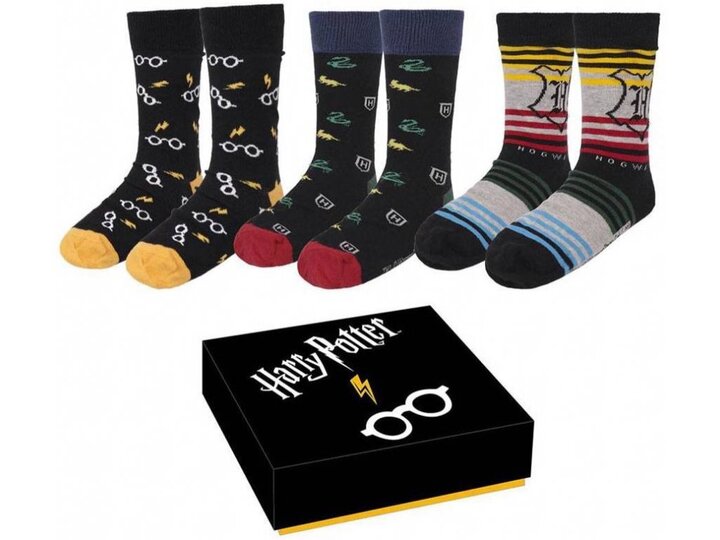 Harry Potter Socks 3-Pack Crests - CRD2200007099