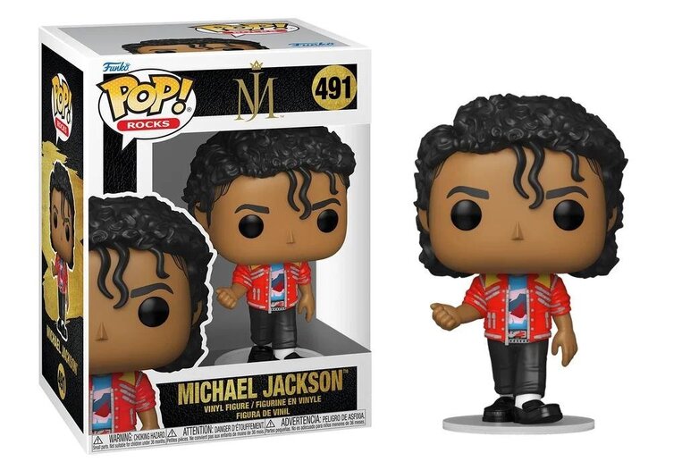 Funko Pop! Rocks: Michael Jackson - Michael Jackson (Beat It) #491 Vinyl Figure