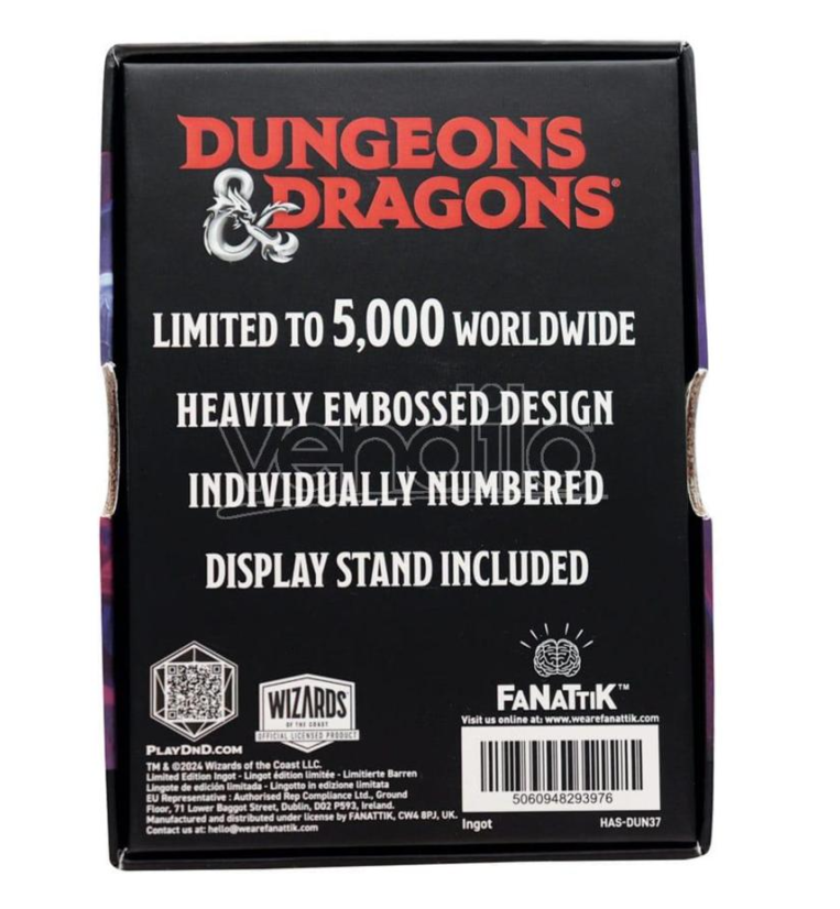 Dungeons & Dragons Ingot Vecna Eve of Ruin Limited Edition - HAS-DUN37