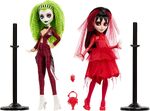 Monster High Skullector Beetlejuice And Lydia Collectible Dolls, Beetlejuice Beetlejuice 2-Pack - HYV96