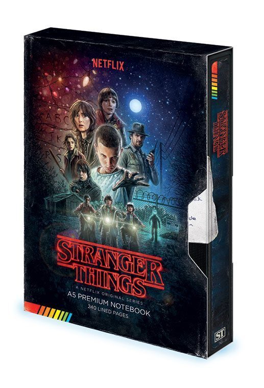 Stranger Things VHS Premium A5 Σημειωματάριο - SR72775