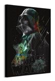 Star Wars (Darth Vader Lines)  Canvas Print 60 x 80cm - WDC99777