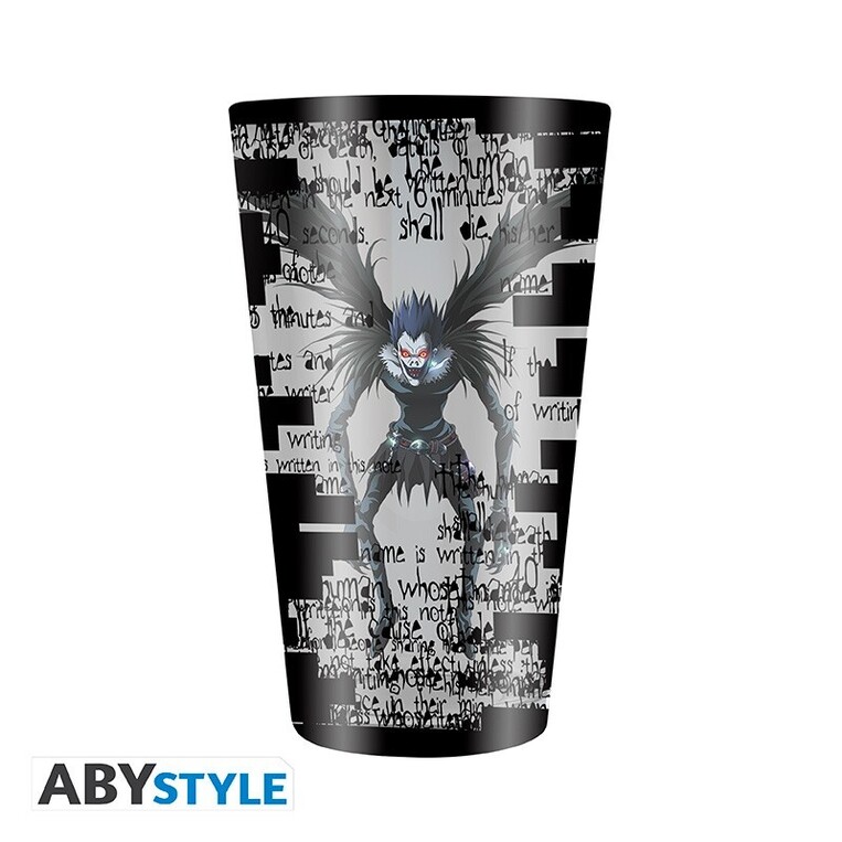 Death Note Large Glass 400ml Ryuk Matte - ABYVER163